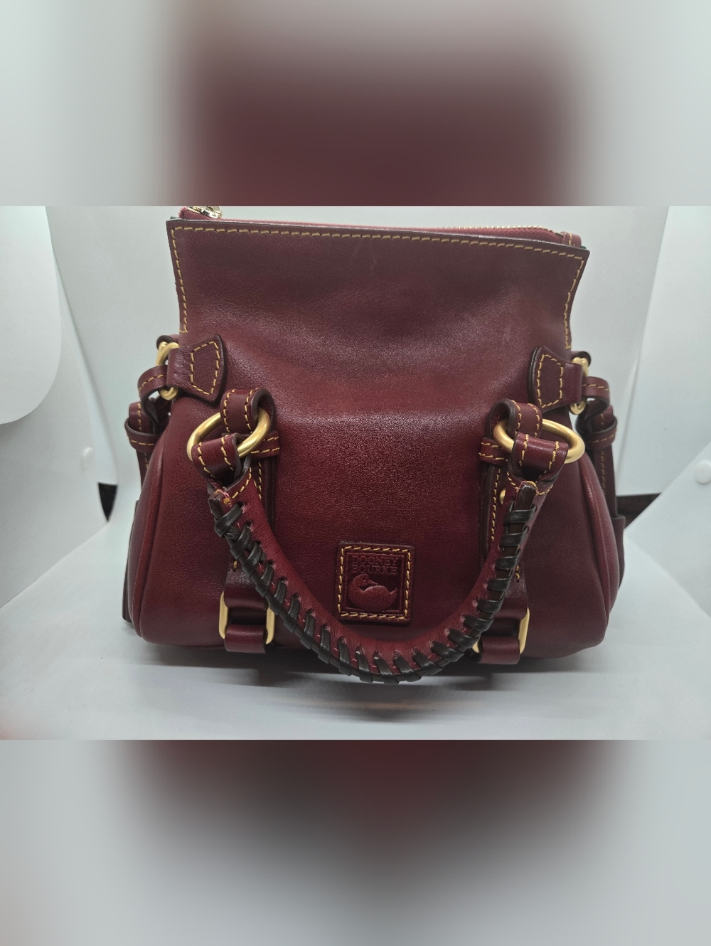 Dooney & Bourke Bordeaux Nano Florentijr Satchel